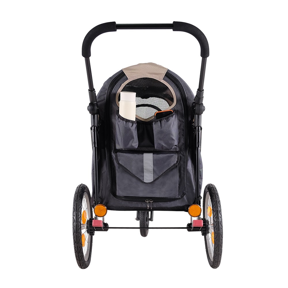 Ibiyaya Happy Pet Trailer & Jogger 2.0 Latte