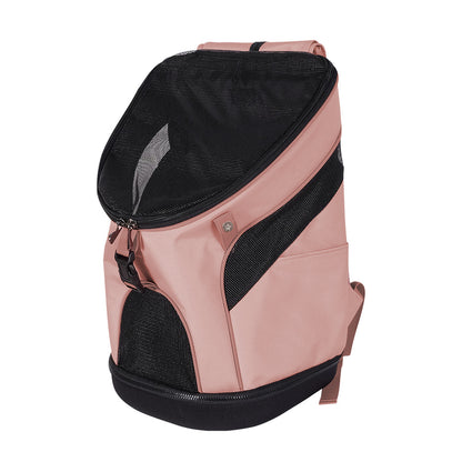 Ibiyaya Ultralight Backpack Pet Carrier Coral Pink