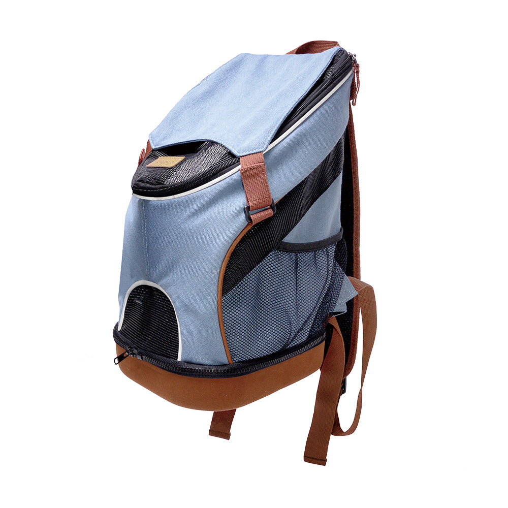 Ibiyaya Denim Fun Lightweight Pet Backpack