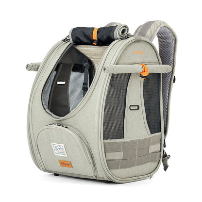 Ibiyaya Adventure Cat & Small Dog Carrier Backpack