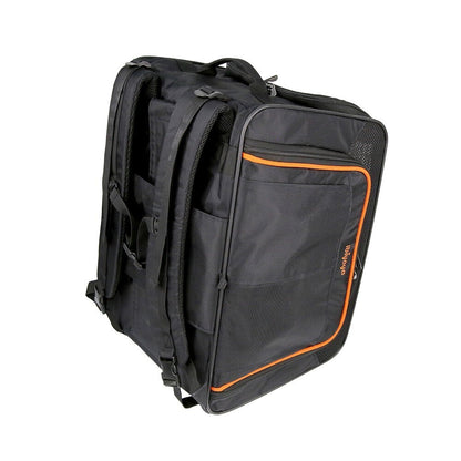 Ibiyaya JetPaw Expandable Pet Carrier & Backpack Obsidian/Orange