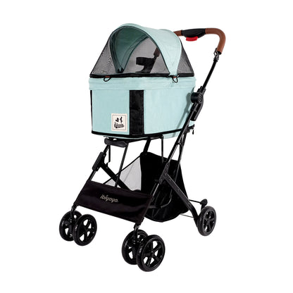 Ibiyaya Travois Tri-fold Pet Travel System Cat & Dog Stroller