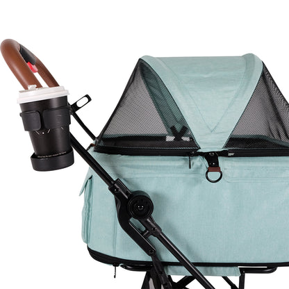 Ibiyaya Travois Tri-fold Pet Travel System Cat & Dog Stroller