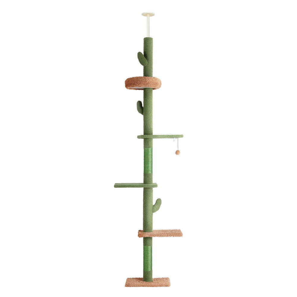 i.Pet Cat Tree Scratching Tower Bed Cactus 290cm